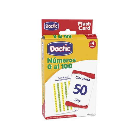FLASH CARD NUMEROS 0-100
