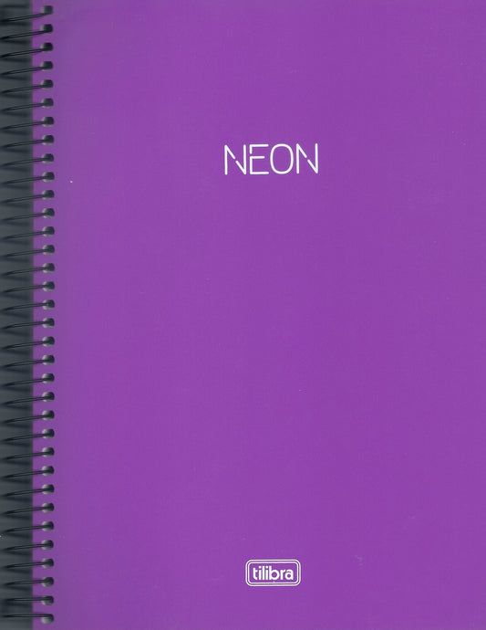 Libreta Argollada Neon Gde 10 Sub. Dura 320 PG