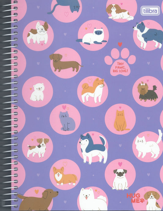 Libreta Argollada Hug Me Gde 10 Sub. Dura 320 PG