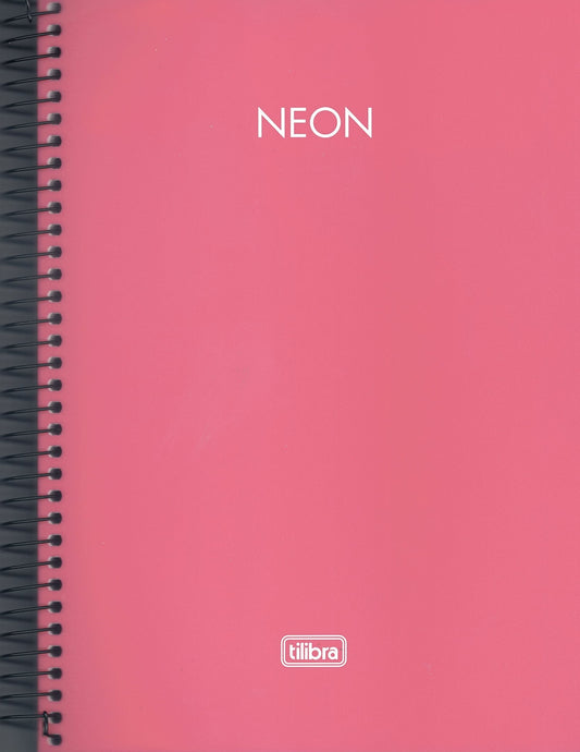 Libreta Argollada Neon Gde 10 Sub. Dura 320 PG
