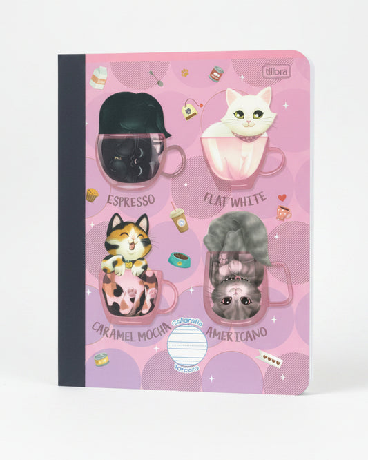 Libreta Caligrafia Primaria 3ro Purrfect Cats 160 PG