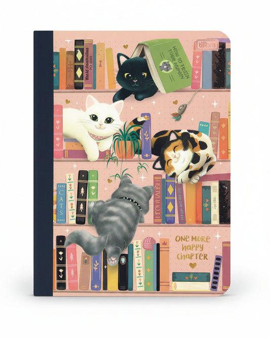 Libreta Purrfect Cats Gde 200 PG