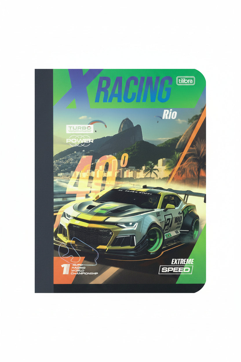 Libreta X-Racing 200 PG
