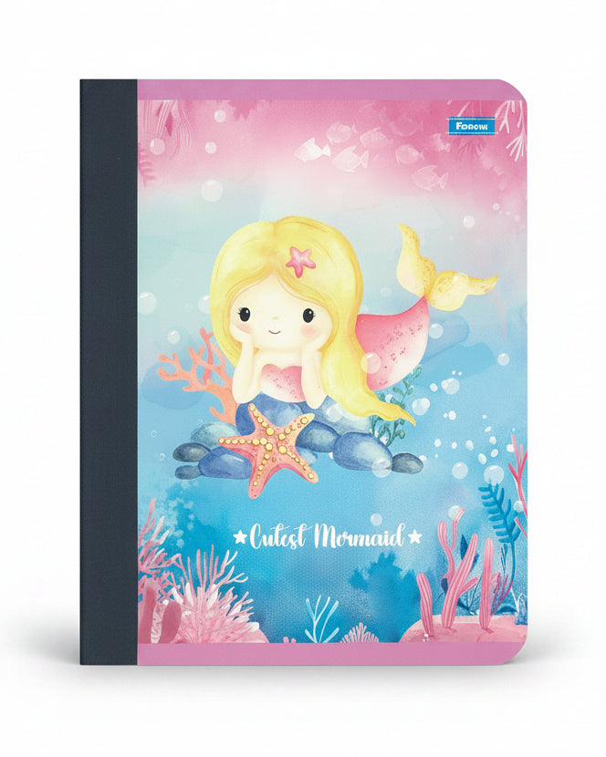 Libreta Cutest Mermaid Gde 200 PG