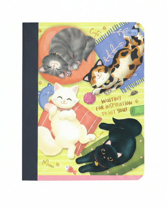 Libreta Purrfect Cats Gde 200 PG