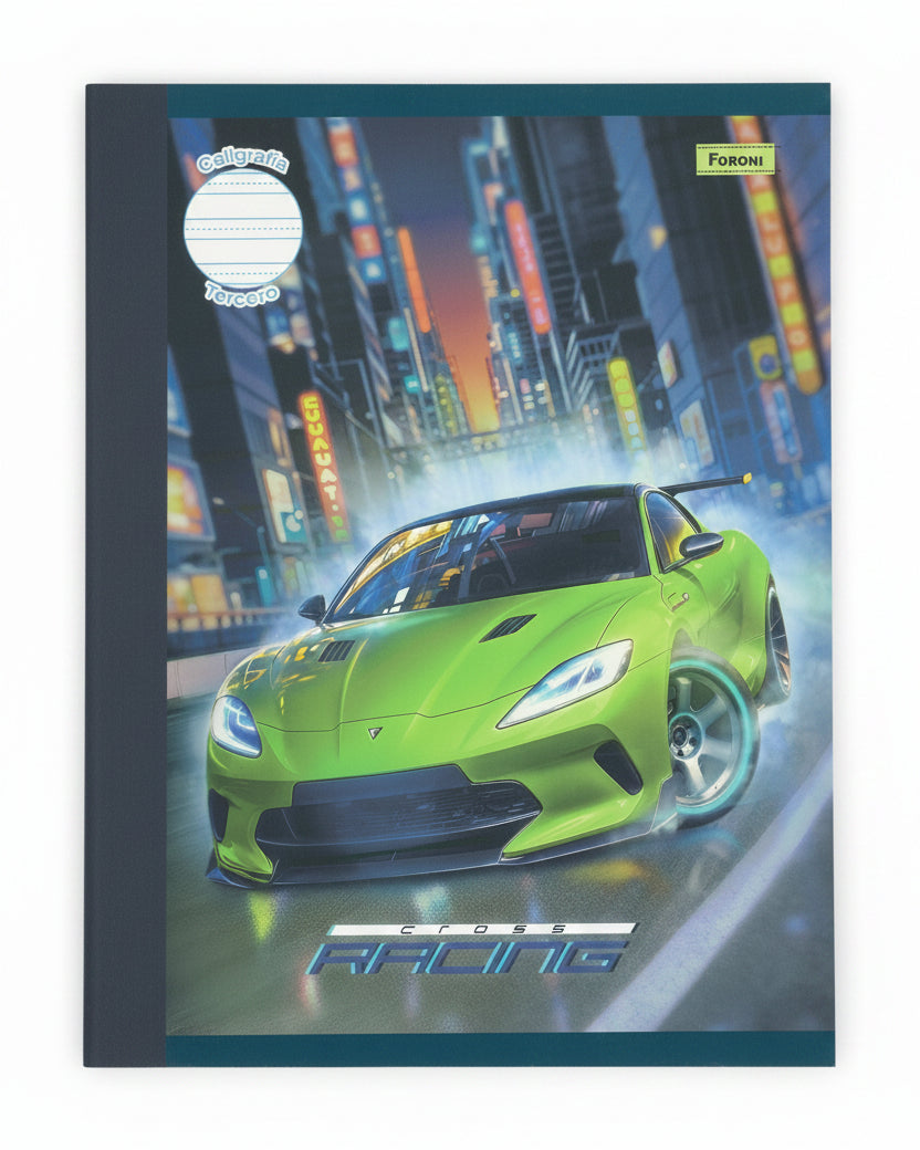 Libreta Caligrafia Primaria 3ro Cross Racing 160 PG