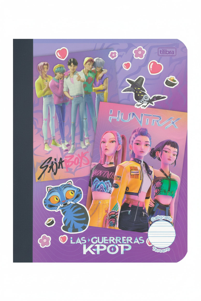 Libreta Caligrafia Primaria 3ro K-Pop 160 PG