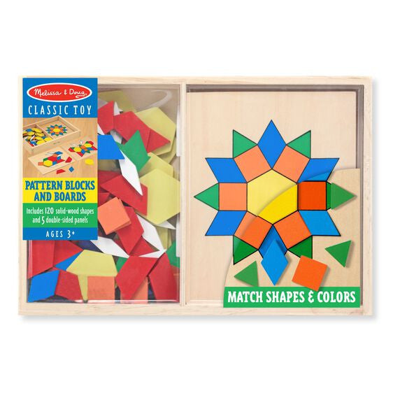 PATTERN BLOCKS AND BOARDS CLASSIC TOY