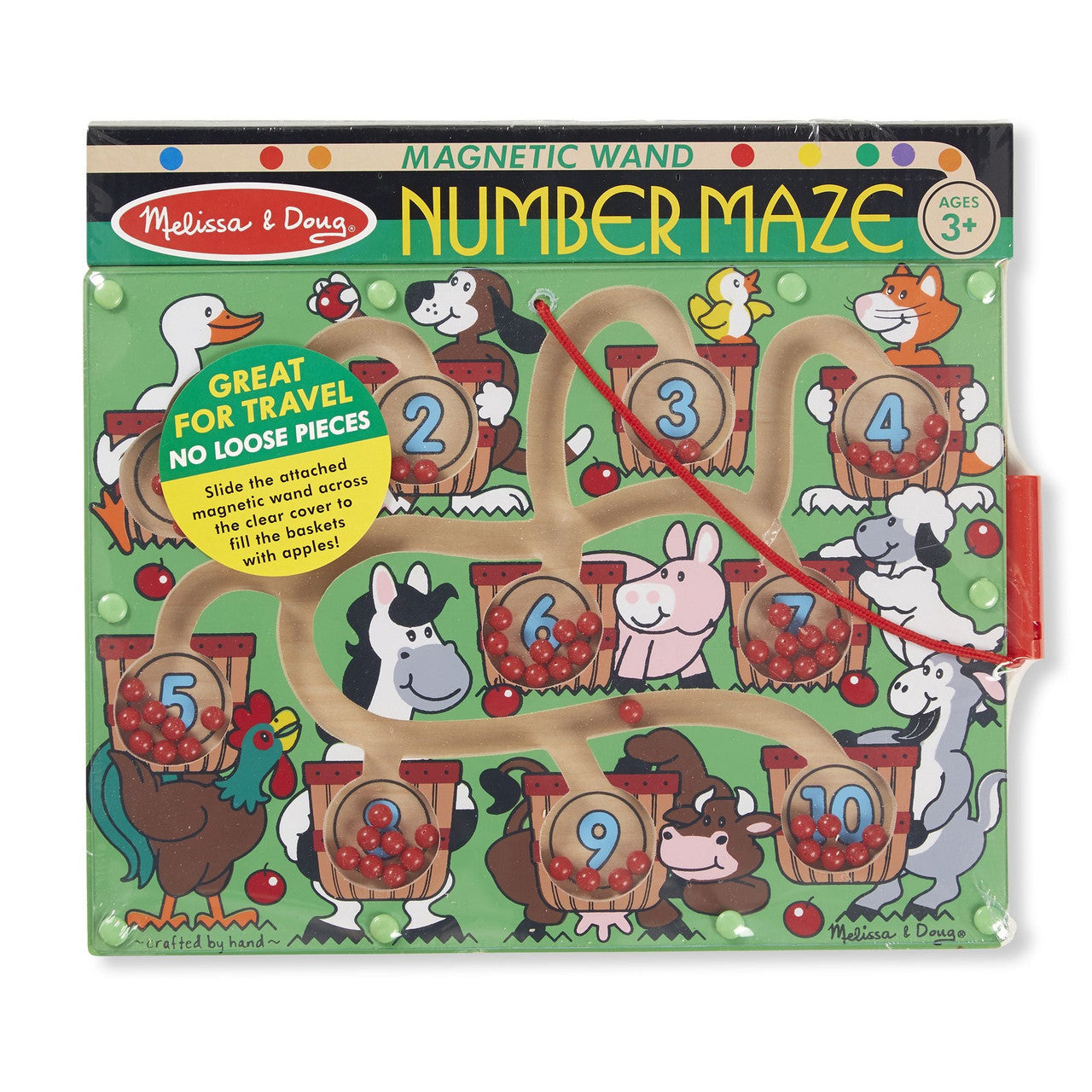 MAGNETIC NUMBER MAZE