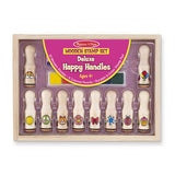WOODEN STAMP SET - DELUXE HAPPY HANDLES