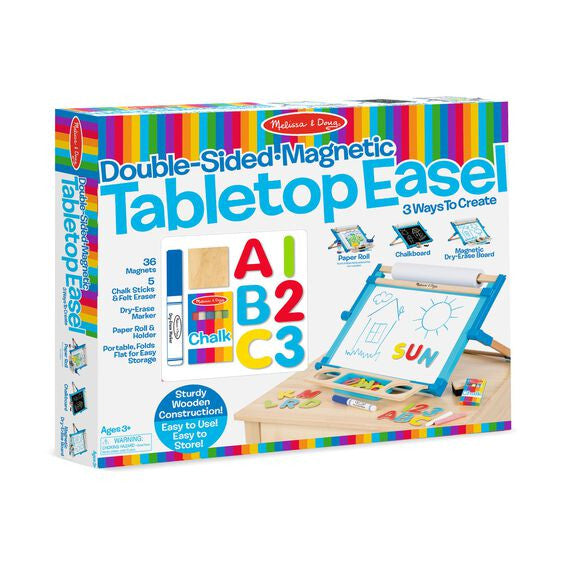 DELUXE DOUBLE-SIDED TABLETOP EASEL