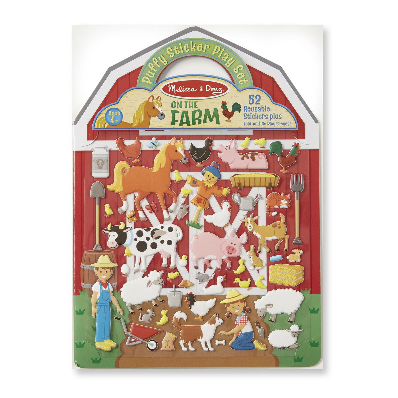 PUFFY STICKER PLAY SET - ON THE FARM