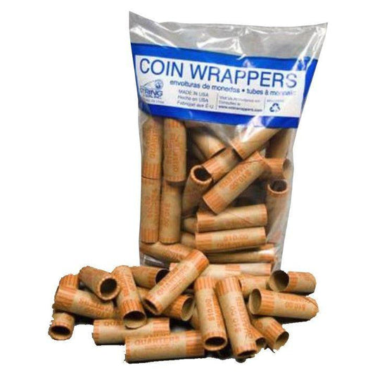 COIN WRAPPERS QUARTERS 25¢ PK