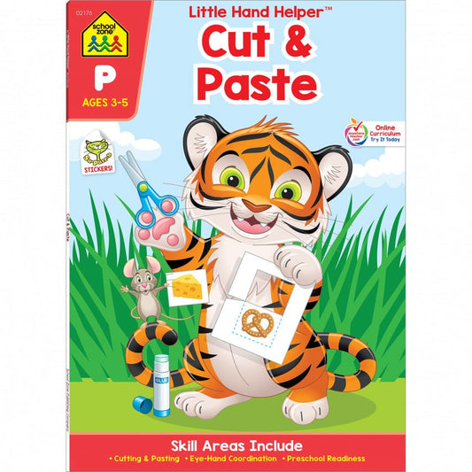 CUT & PASTE PRESCHOOL WORKBOOK