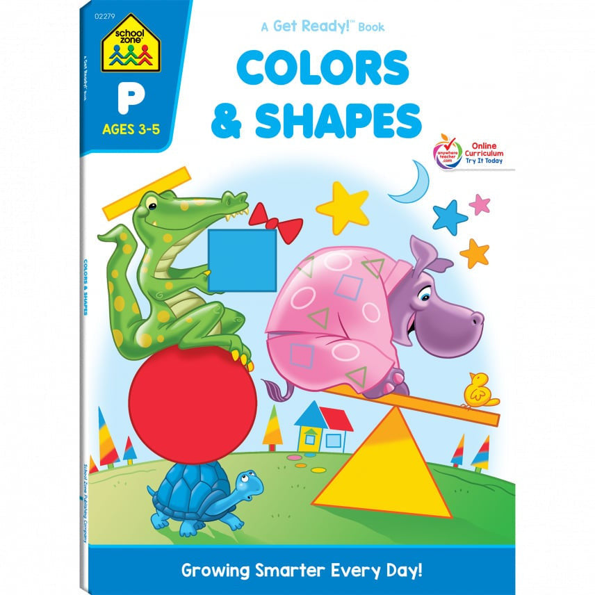 COLORS & SHAPES PRESCHOOL WORKBOOK