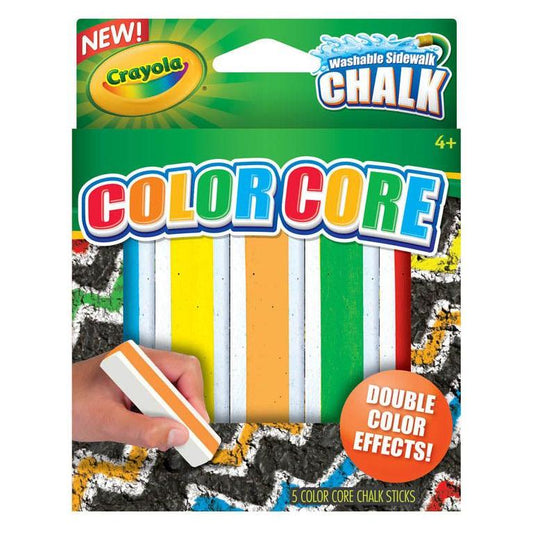 WASHABLE COLOR CORE SIDEWALK CHALK
