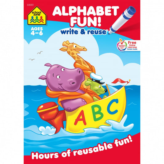 ALPHABET FUN! WRITE & REUSE WORKBOOK
