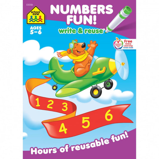 NUMBERS FUN! WRITE & REUSE WORKBOOK