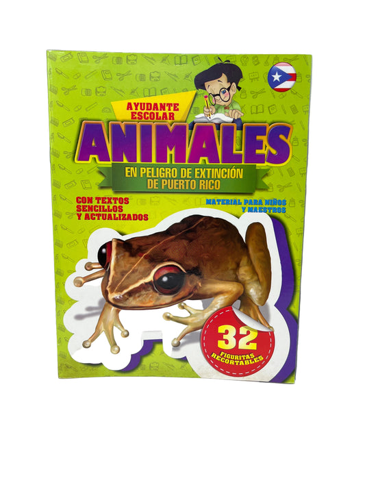 LIBRO | ANIMALES PELIGRO DE EXTINCIÓN