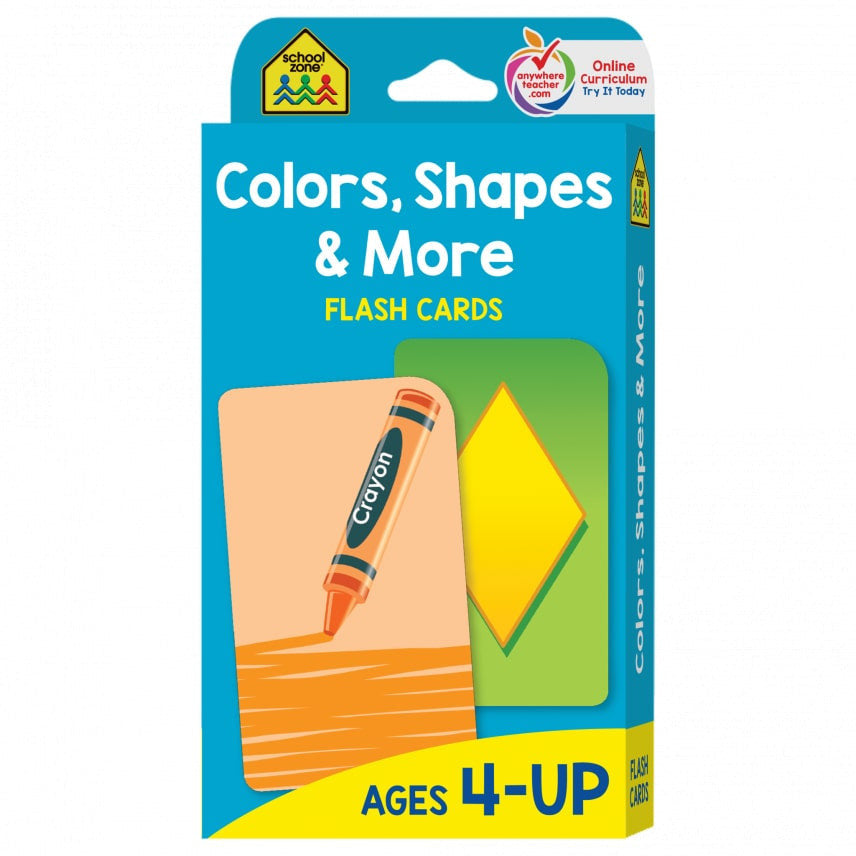 COLORS, SHAPES & MORE FLASH CARDS