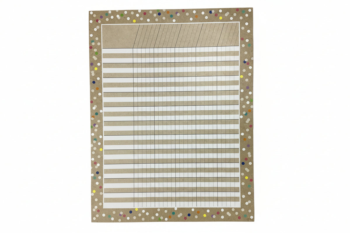 Incentive Chart 17'x 22" - JA Riollano