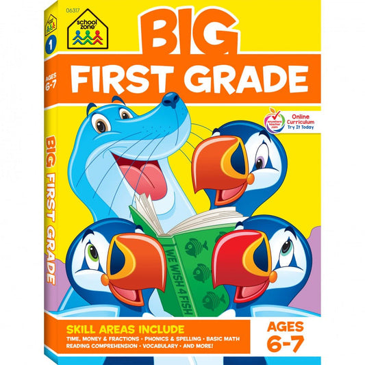 BIG FIRST GRADE WORKBOOK