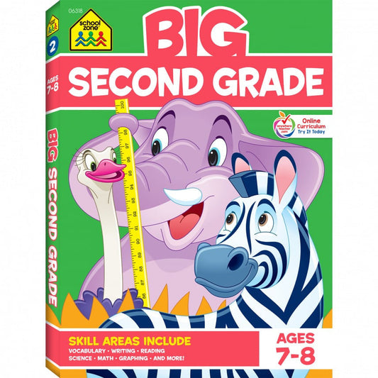 BIG SECOND GRADE WORKBOOK