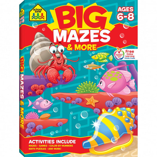 BIG MAZES & MORE WORKBOOK