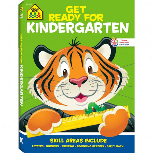 GET READY FOR KINDERGARTEN WORKBOOK