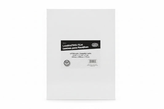 Laminating Pouch Film Letter Size 222 mmX298mm 175Mic 7 Mil (100Pcs)