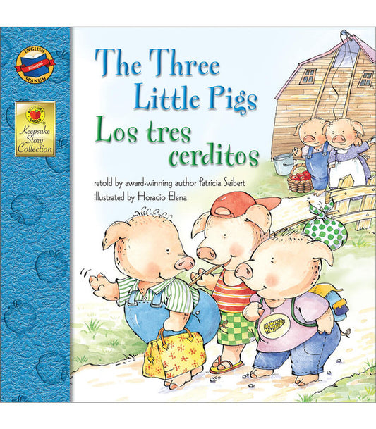 KEEPSAKE-3 LIT PIGS-BILINGUAL BOOKS -