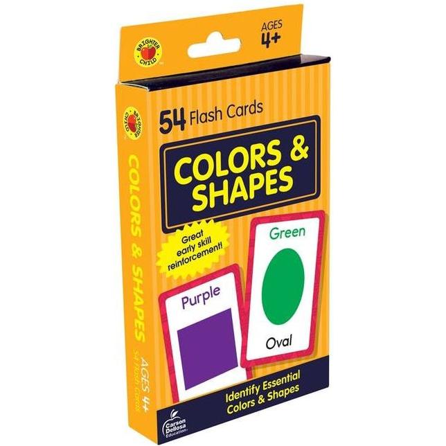 COLORS AND SHAPES FLASH CARDS