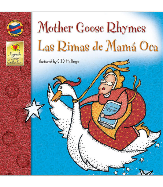 KEEPSAKE-MOTHR GOOSE-BILINGUAL BOOKS -