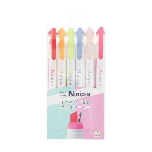Marker 2 in 1 Pkg. 6