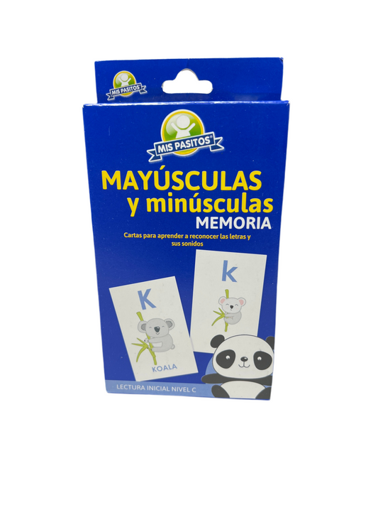 FLASH CARD | MAYUSCULAS Y MINUSCULAS