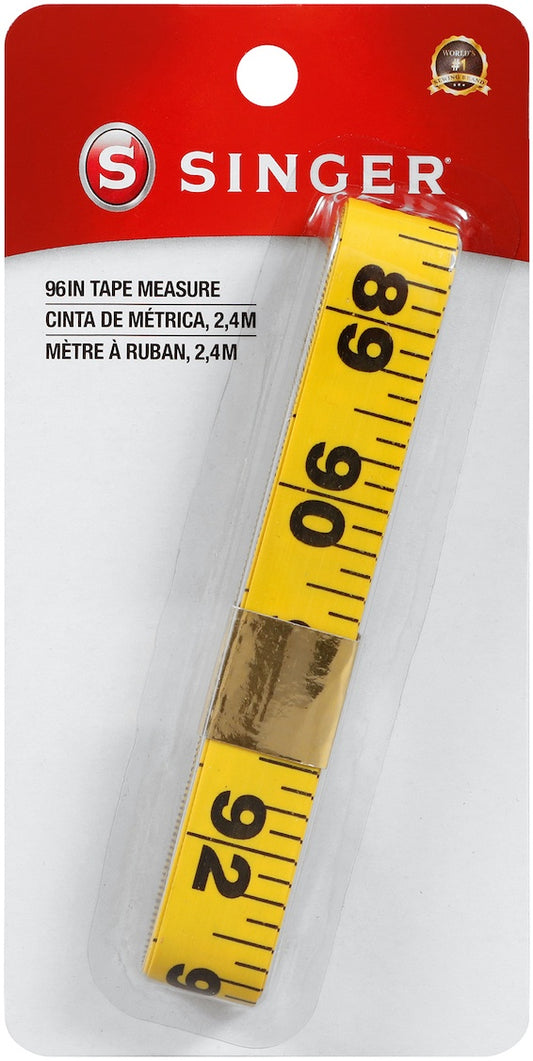 SINGER Vinyl Tape Measure | 96"/ 8'