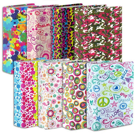 BOOK COVERS STRETCH ASST PRINTS