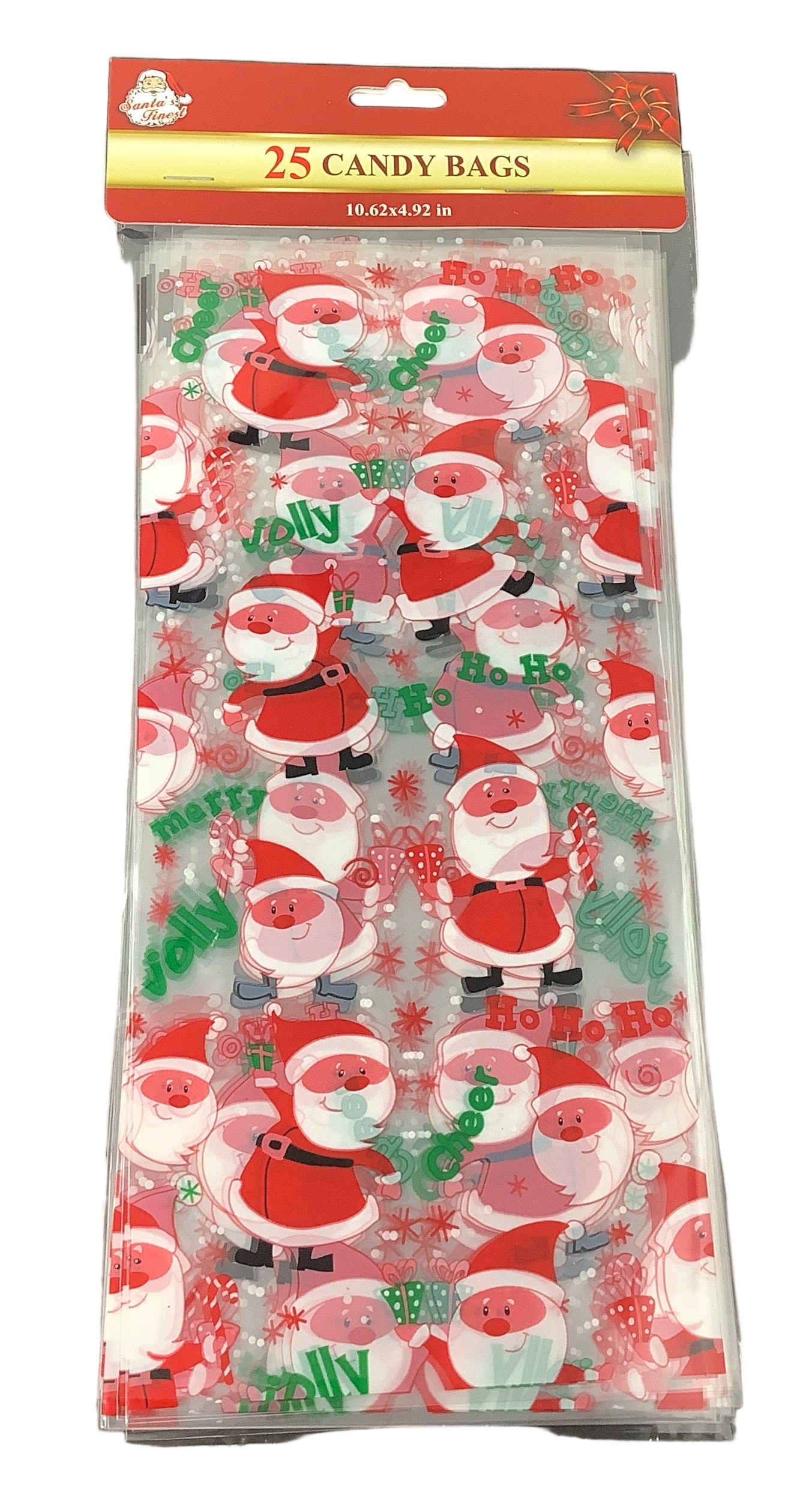 CELLO CANDY BAGS 25CT 12.5x27CM
