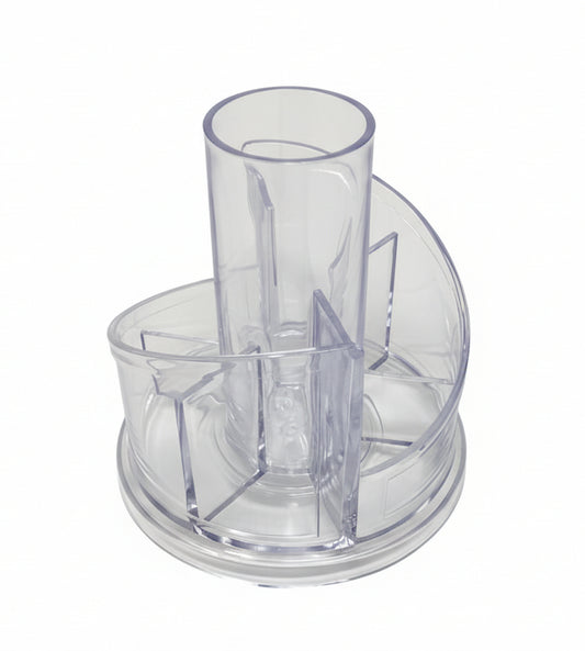 Organizador de Escritorio Redondo | Desk Organizer Round | Clear