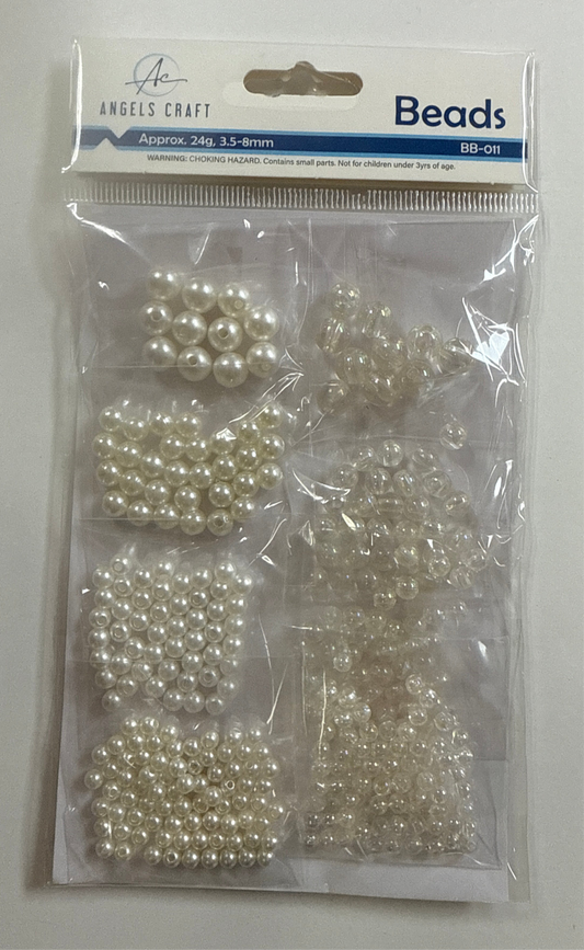PEARL BEADS BOX KIT 4-8 MM