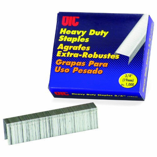 HEAVY DUTY STAPLES 3/4" BOX/1000