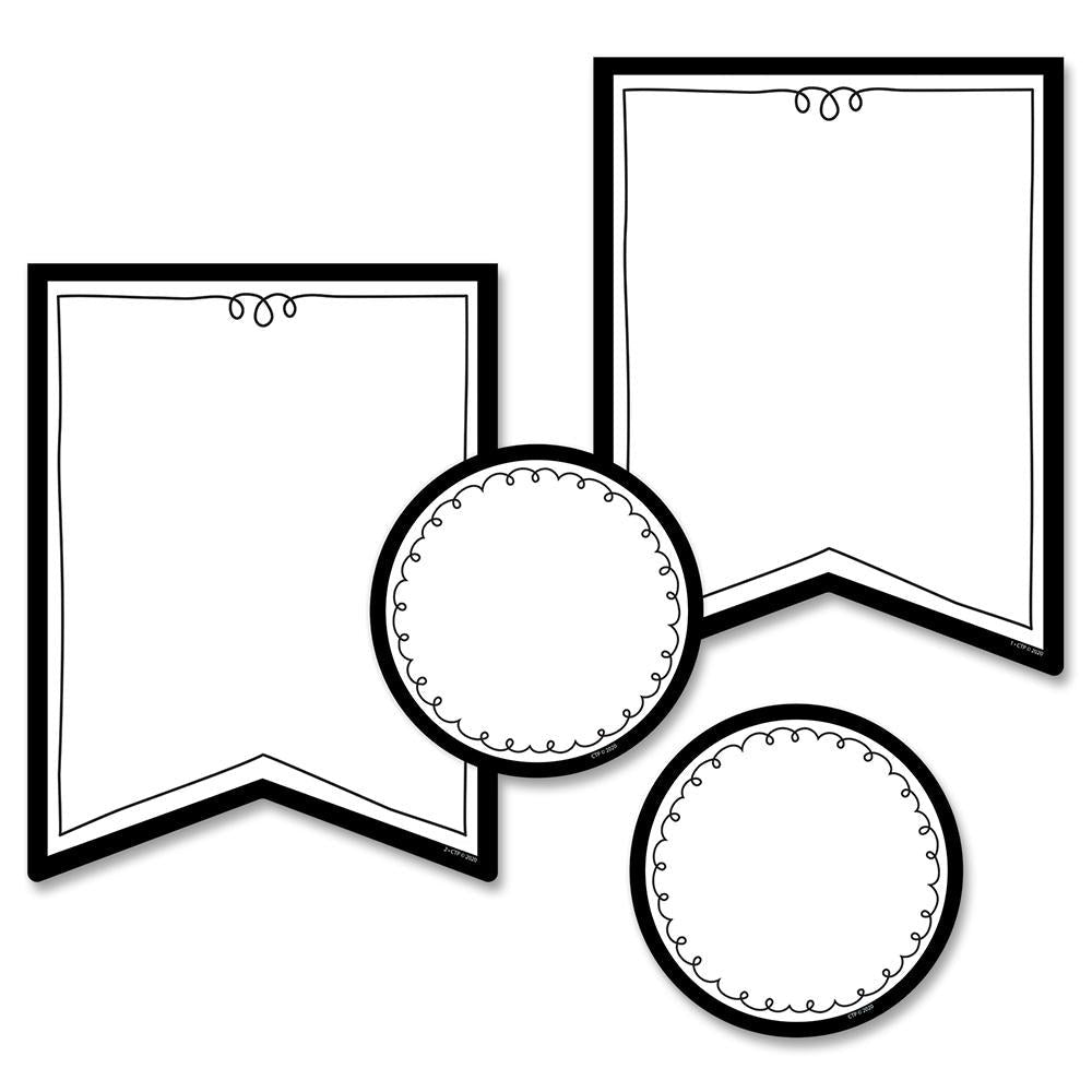 PENNANTS DESIGNER CUT-OUTS