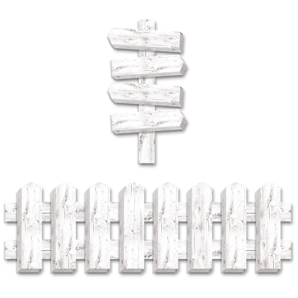3D POP PICKET FENCE BULLETIN BOARD