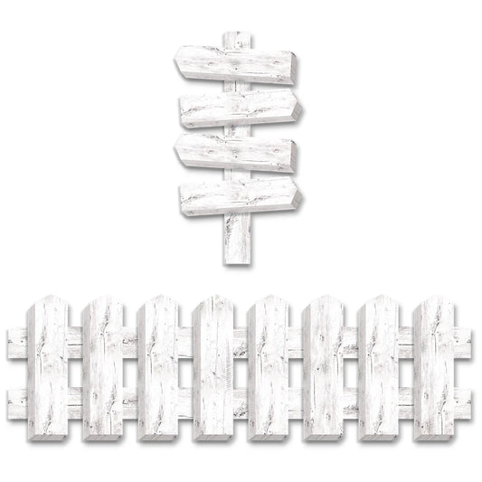 3D POP PICKET FENCE BULLETIN BOARD