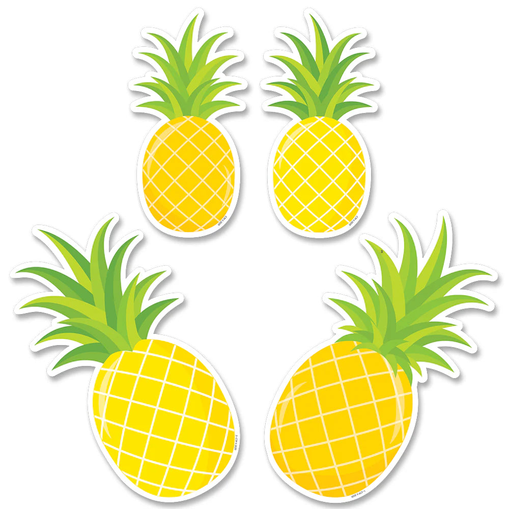 PALM PARADISE PINEAPPLE PARTY CUT-OUTS