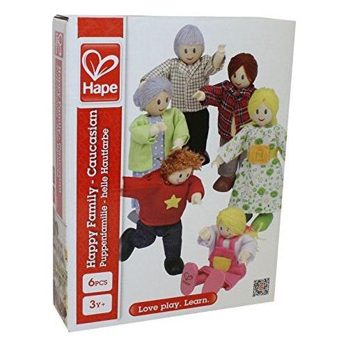 HAPPY FAMILY - CAUCASIAN 6 PC