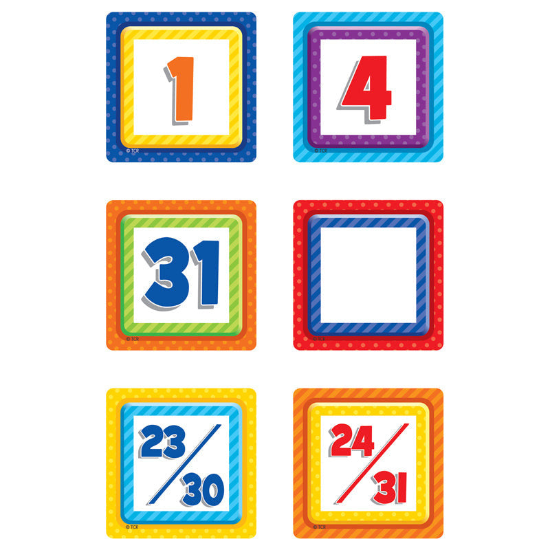 PLAYFUL PATTERNS CALENDAR DAYS