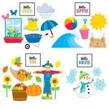 YEAR-ROUND SEASONAL ACCENTS BULLETIN BOARD