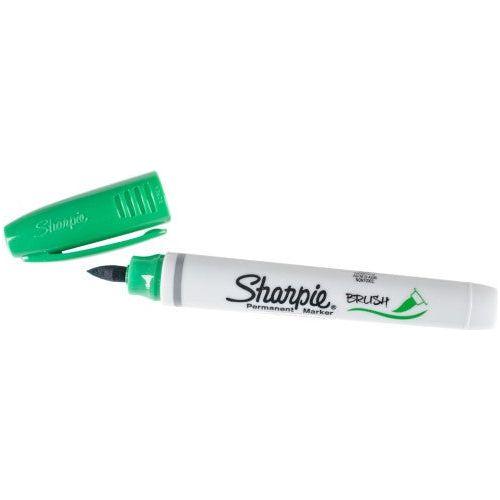 SHARPIE BRUSH TIP GREEN