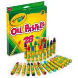 CRAYOLA OIL PASTELS ASSORTED COLORS PQ.28
